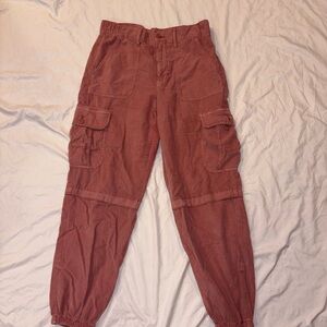 American Eagle Outfitters Pink Corduroy Pants